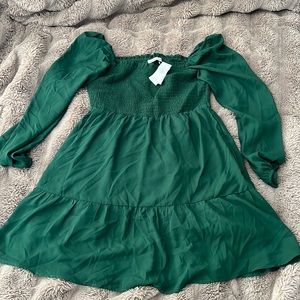 Abercrombie Smocked Mini Dress🤍